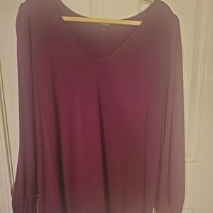 Torrid Size 2 Deep Purple Blouse